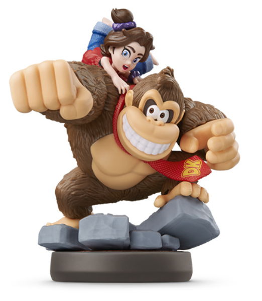 圖片 （預購）2025-07-17 Amiibo 公仔 咚奇剛&波琳 咚奇剛 蕉力全開
