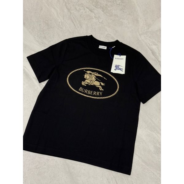 圖片 Burberry 經典 刺繡戰馬設計 新款 短袖T恤上衣