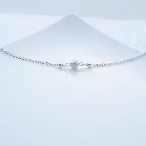 圖片 【手工客製銀飾】守護 | 六字箴言 純銀項鍊 | 大員囡仔