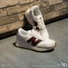 NICEDAY 現貨 New Balance 370 復古 白紅 米白 麂皮 厚底 舒適 增高 U370CB