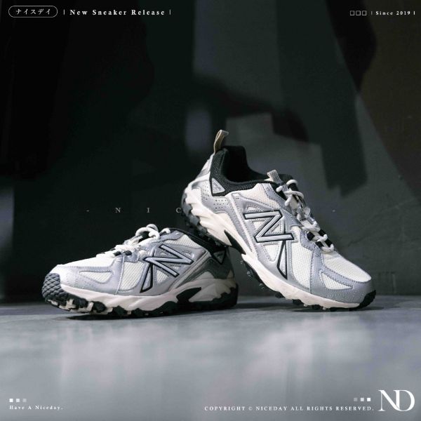 NICEDAY 現貨 New Balance 610v1 白銀 奶油白 銀色 復古 機能 登山 穿搭 ML610TAV