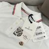 圖片 MONCLER 三色飾邊棉Polo衫