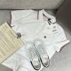 圖片 MONCLER 三色飾邊棉Polo衫