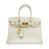 圖片 Hermes Birkin 30 Togo牛皮金釦手提包(8L冰川白)