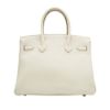 圖片 Hermes Birkin 30 Togo牛皮金釦手提包(8L冰川白)