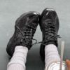 NICEDAY 現貨 Ｍizuno Racer V2 復古 全黑 網眼 拼接 Y2K 慢跑鞋 D1GH250604