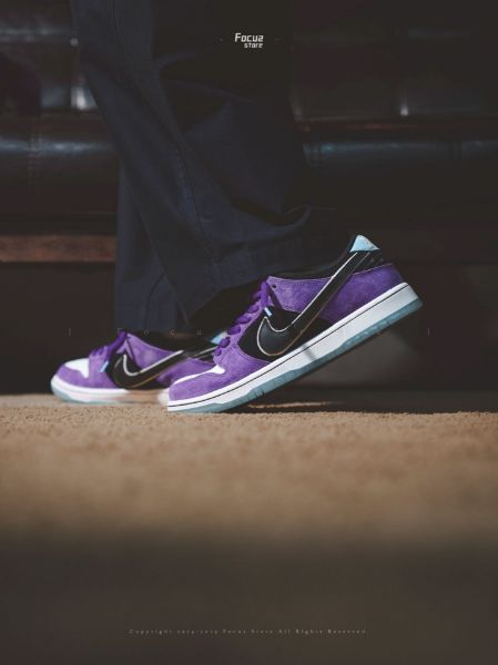 【Focus Store】Hayley Wilson x Nike SB Dunk Pro "Black and Court Purple" HJ0513-500		