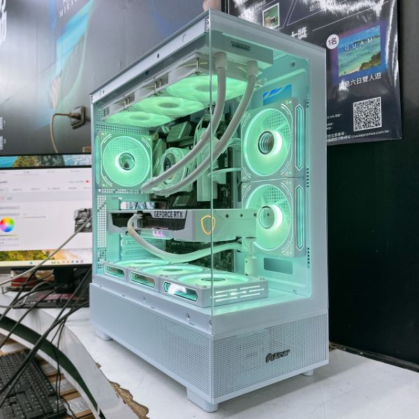圖片 榮耀6號 AMD R7 7700MPK 微星 RTX5070Ti 16G TRIO 白龍 液晶水冷 電競主機