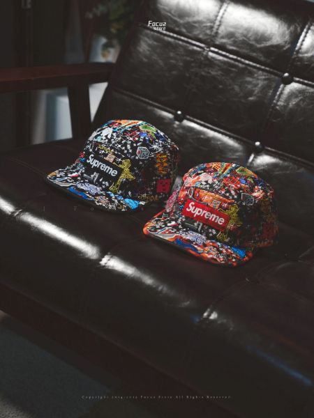 【Focus Store】Supreme SS25 Wee16 AOI Embroidered Camp Cap