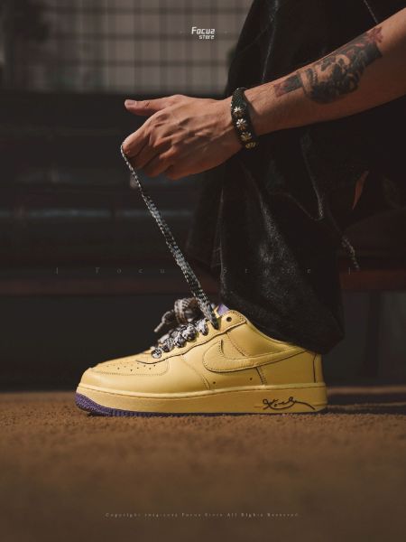 【Focus Store】Kobe Bryant x Nike Air Force 1 Low Protro "Soft Yellow" HV9408-700	