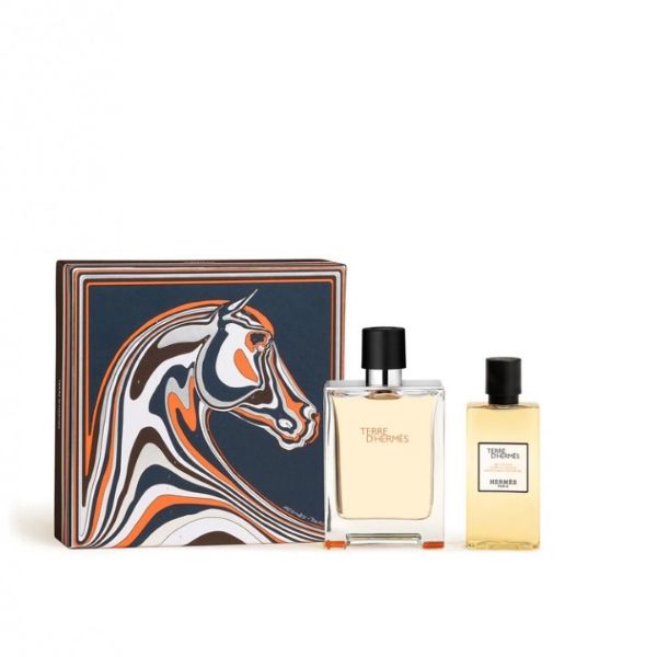 圖片 Hermès 愛馬仕香氛 Terre d'Hermès大地淡香水禮盒 - 專櫃緞帶包裝/2025駿馬限禮盒