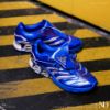 NICEDAY 代購 Adidas Predator Megaride 賽車鞋 復古 翻蓋 藍 水藍 藍白 漆皮 反光 JI3515