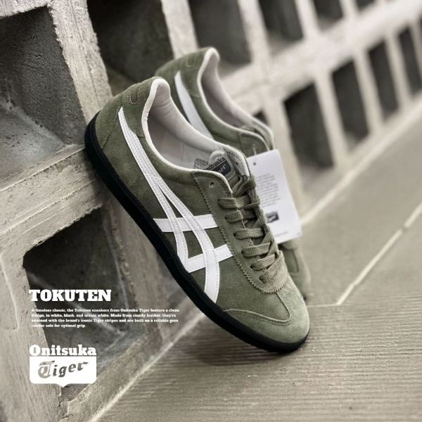 NICEDAY 代購 Onitsuka Tiger Tokuten 鬼塚虎 麂皮 橄欖綠 復古 深綠 灰綠 軍綠 1183a907-300