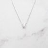 圖片 【手工客製銀飾】方鋯石 |極簡個性 純銀手工鎖骨項鍊| 大員囡仔