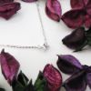 圖片 【手工客製銀飾】方鋯石 |極簡個性 純銀手工鎖骨項鍊| 大員囡仔