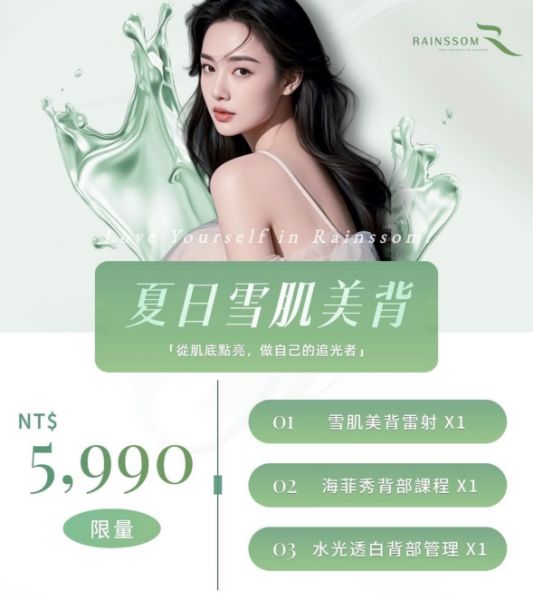 圖片 雪肌美背1+1卡