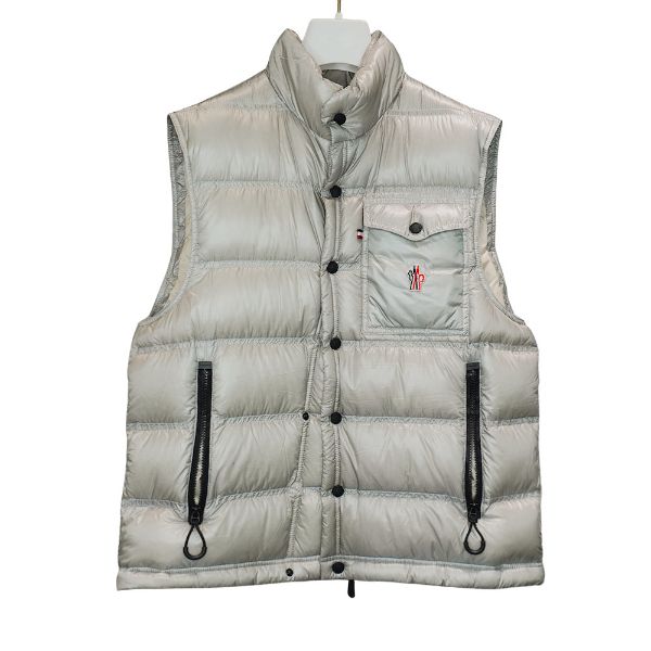 圖片 Moncler 尼龍男款背心(淺灰)