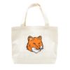 圖片 Maison Kitsune 帆布狐狸刺繡手提袋(多色)