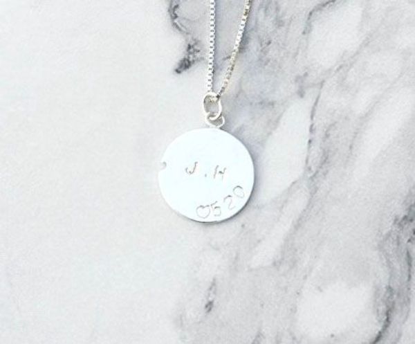 圖片 【手工客製銀飾】敲敲愛 | 手工純銀 女生項鍊 | 大員囡仔