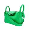 圖片 Hermes Mini Lindy 19 牛皮手提肩背兩用包(竹子綠)