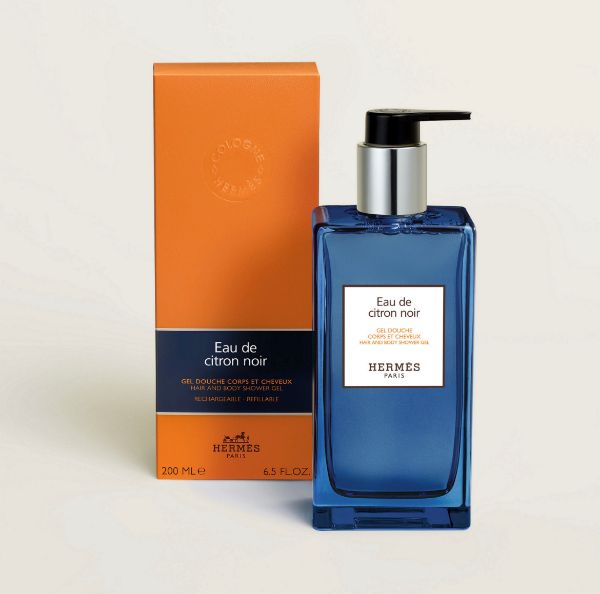 圖片 Hermès 愛馬仕香氛 黑檸檬二合一洗髮沐浴露 Eau de citron noir 200ML - 專櫃緞帶包裝/可加購7.5迷你香