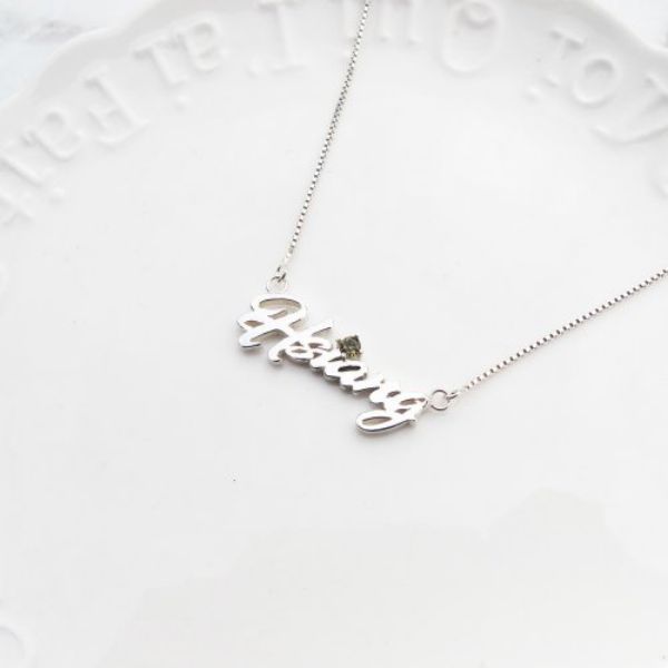 圖片 【姓名項鍊】中英文數字、符號 |純銀 手工項鍊| 大員囡仔