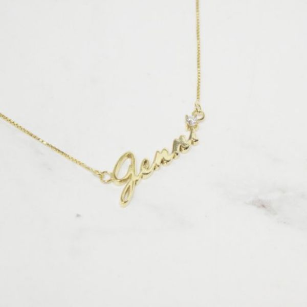 圖片 【姓名項鍊】中英文數字、符號 | k金手工項鍊| 大員囡仔