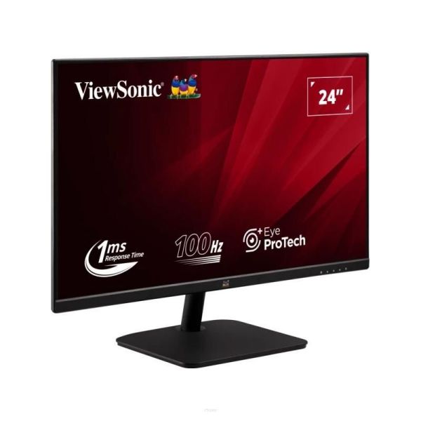 圖片 ViewSonic 優派 VA2432-MHD 24型IPS 100Hz 商用護眼電腦螢幕(內建喇叭/1ms)