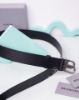 圖片 BALENCIAGA BB Logo皮帶-黑色銀釦(預購)