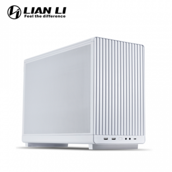 圖片 聯力 A3-mATX 實木白 /顯卡長41.5/CPU高16.5/3面網孔/含顯卡支架/M-ATX