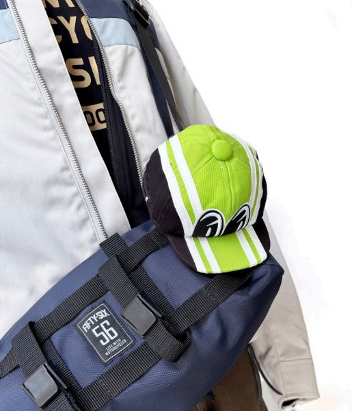 圖片 限定販售 56DESIGN 大眼睛 吊飾包 綠 中野真矢