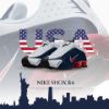 NICEDAY 代購 Nike Shox R4 USA 美國 美國隊長 藍紅白 氣墊 彈簧 減震桶 HQ1988-400