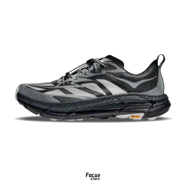 HOKA ONE ONE Mafate Speed 4 “Silver Black” 1168971-BWHT