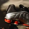 NICEDAY 部分現貨 Nike Shox R4 Bright Mandarin 黑橘 黑 橘色 銀 氣墊 彈力 彈簧鞋 HQ1988-003