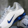 NICEDAY 部分現貨 Nike Shox R4 Orlando 銀藍 銀色 藍色 深藍 白銀 彈簧鞋 男鞋 HQ1988-100