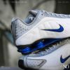 NICEDAY 部分現貨 Nike Shox R4 Orlando 銀藍 銀色 藍色 深藍 白銀 彈簧鞋 男鞋 HQ1988-100
