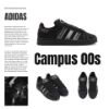NICEDAY 代購 Adidas CAMPUS 00s BLACK 黑魂 黑銀 復古 黑  麂皮 板鞋 男鞋 JQ3919