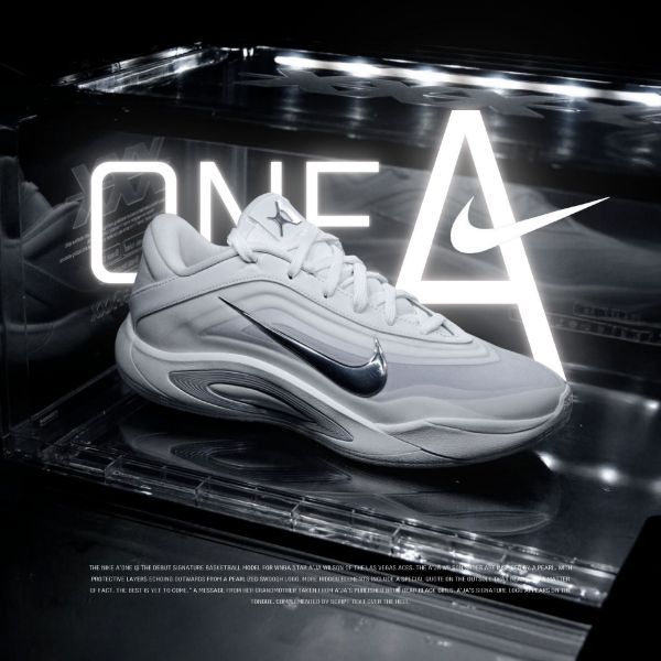 NICEDAY 代購 Nike A one A’ja Wilson WNBA Pearl White 珍珠白 白色 籃球 實戰 FZ8606-100