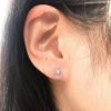 圖片 【美鑽銀飾】多變圓形 |鋯石組合式純銀耳環(三種戴法)| 大員囡仔