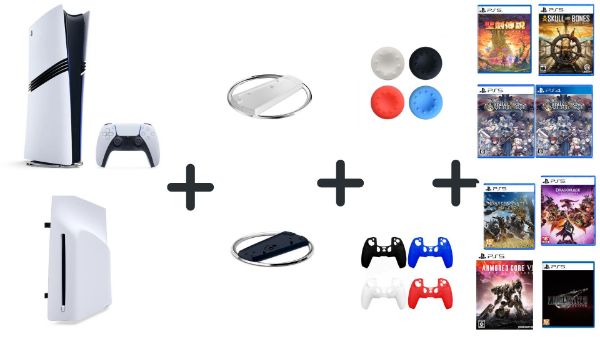 圖片 PS5 Pro 主機 + 光碟機 特惠加購套組