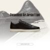 NICEDAY 現貨 Air Jordan 1 Swooshlost 沒有勾勾 無勾 荔枝皮 黑色 奶油底 復古 簡約 848775-005