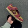 NICEDAY 現貨 Nike SB Dunk Low Pro Burgundy 勃根地 紅酒 酒紅 麂皮 復古 紅 紅黃 HQ1625-600