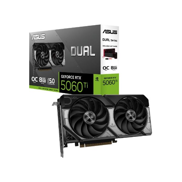 圖片 【ASUS 華碩】DUAL-RTX5060TI-O8G 顯示卡 RTX5060TI