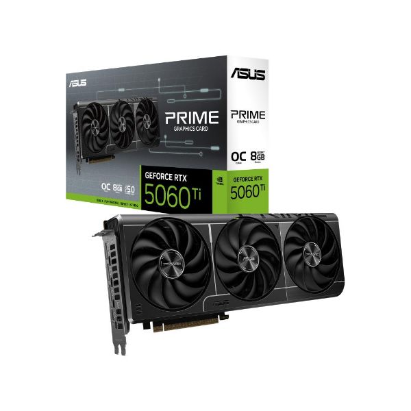 圖片 【ASUS 華碩】PRIME-RTX5060TI-O8G 顯示卡 RTX5060TI