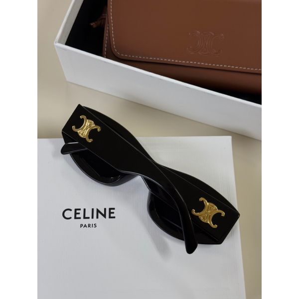 圖片 Celine 經典 凱旋門logo設計 黑色 女生墨鏡