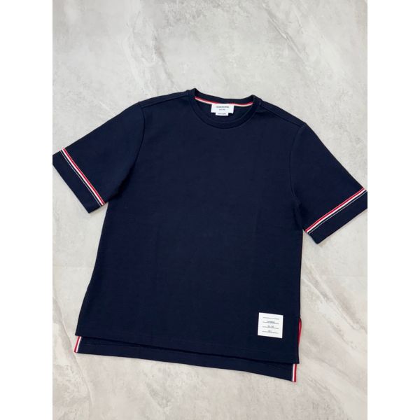 圖片 Thom Browne TB經典手臂條紋設計 短袖T恤上衣