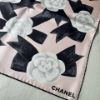 圖片 Chanel 25a山茶花蝴蝶結方巾