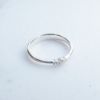 圖片 【美鑽銀飾】低調氣質x鋯石細款純銀戒指 (可當尾戒)  | 大員囡仔