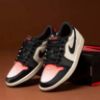 圖片 鞋教 Nike Air Jordan 1 Low OG "PSG Paris Saint-Germain" 巴黎聖日耳曼 聯名 黑米紅 HF8828-100