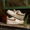 NICEDAY 現貨 Nike Air Force 1 Low 摩卡 米白 棕色 阿華田 拿鐵 反車線 男鞋 HQ2037-101